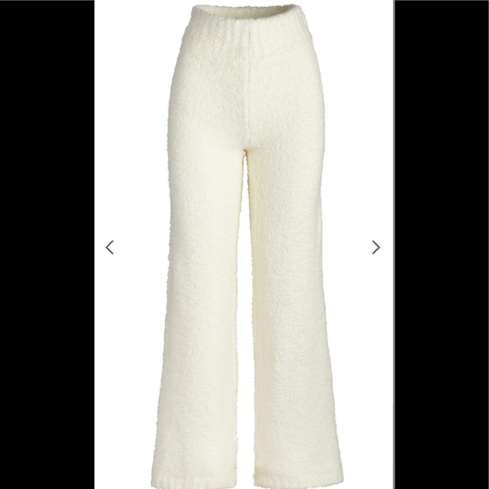 Never Worn SKIMS Cozy Knit Pant in Bone Size: S/M